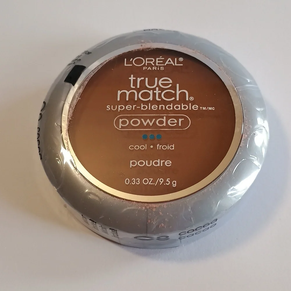 4 x L'Oreal Paris True Match Powder Foundation C8 Cocoa